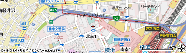 野村不動産アーバンネット株式会社　横浜支店周辺の地図