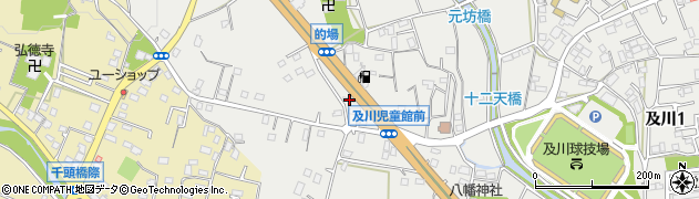 神奈川県厚木市及川533周辺の地図
