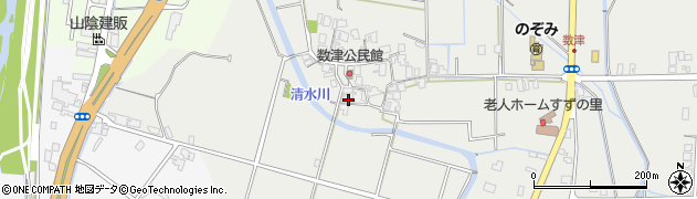 鳥取県鳥取市数津171周辺の地図