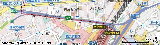 アイシティ横浜店周辺の地図