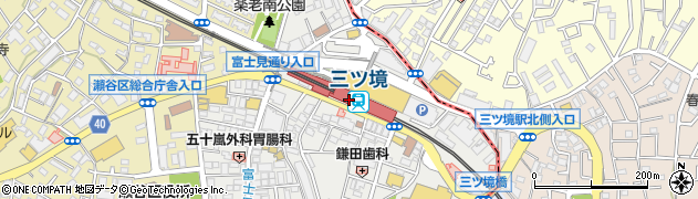 神奈川県横浜市瀬谷区周辺の地図