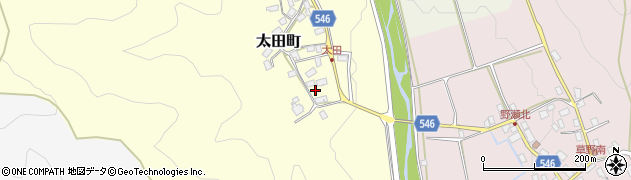 滋賀県長浜市太田町130周辺の地図