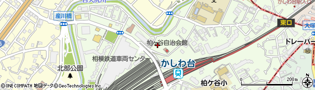 神奈川県海老名市柏ケ谷852周辺の地図