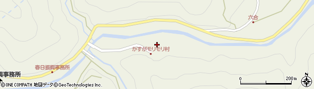 揖斐川町　春日診療所周辺の地図