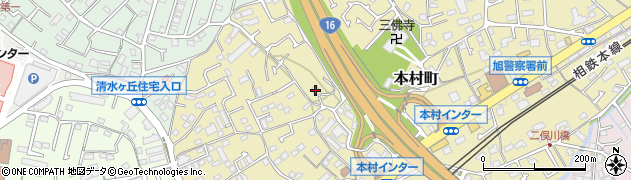 神奈川県横浜市旭区本村町78周辺の地図