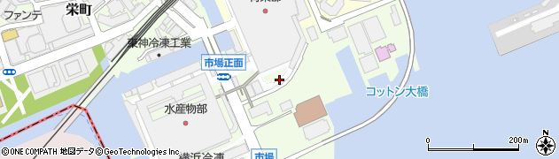 横浜丸中青果株式会社　果実周辺の地図