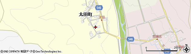 滋賀県長浜市太田町129周辺の地図