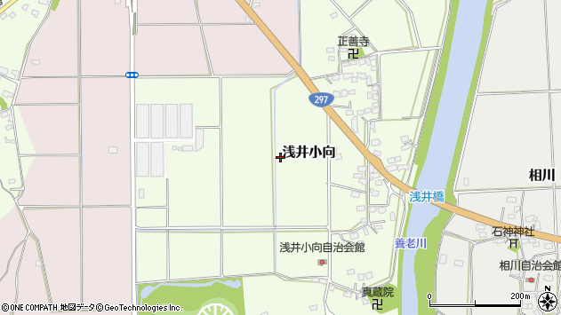 〒290-0251 千葉県市原市浅井小向の地図