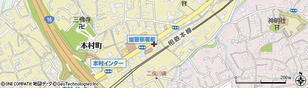 神奈川県横浜市旭区本村町33周辺の地図