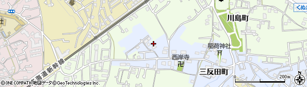 神奈川県横浜市旭区三反田町284周辺の地図