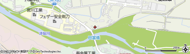 ライン生コン株式会社　関工場周辺の地図