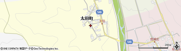滋賀県長浜市太田町165-1周辺の地図