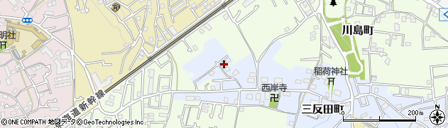 神奈川県横浜市旭区三反田町282周辺の地図