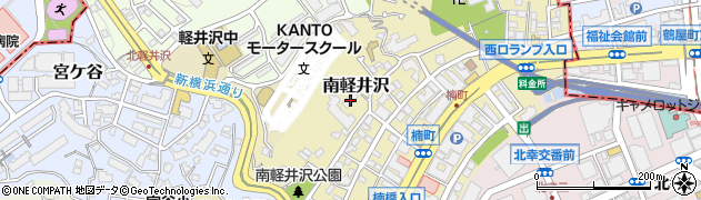 神奈川県横浜市西区南軽井沢15周辺の地図