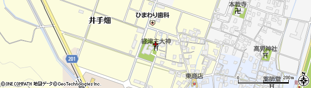鳥取県倉吉市井手畑73周辺の地図