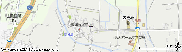 鳥取県鳥取市数津132周辺の地図