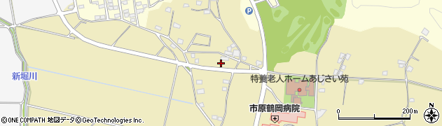 千葉県市原市新堀832周辺の地図