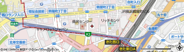 オークラヤ住宅株式会社横浜営業所周辺の地図