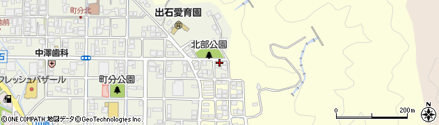 兵庫県豊岡市出石町町分625周辺の地図