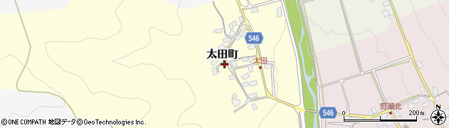 滋賀県長浜市太田町167周辺の地図