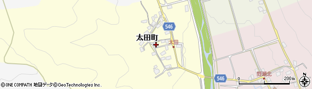 滋賀県長浜市太田町120周辺の地図