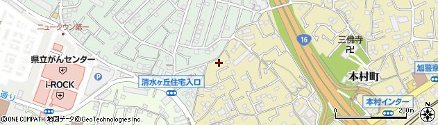 神奈川県横浜市旭区本村町113周辺の地図