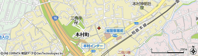 神奈川県横浜市旭区本村町43-24周辺の地図