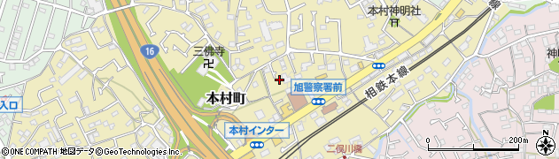 神奈川県横浜市旭区本村町43-22周辺の地図