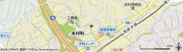 神奈川県横浜市旭区本村町43周辺の地図