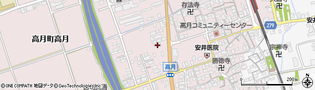滋賀県長浜市高月町高月1174周辺の地図