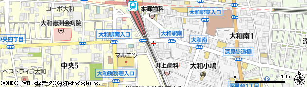 ザ・サンラウンジ　大和店周辺の地図