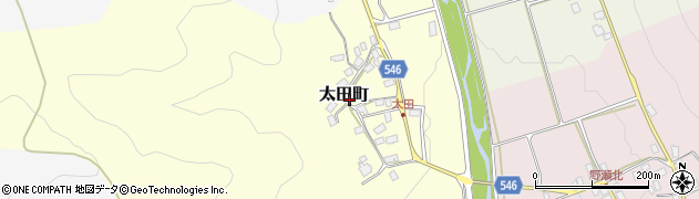 滋賀県長浜市太田町119周辺の地図