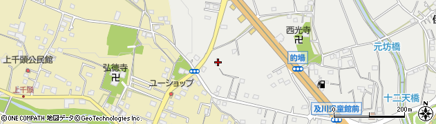 神奈川県厚木市及川990周辺の地図