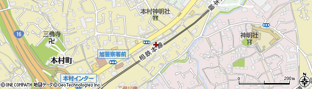 神奈川県横浜市旭区本村町35周辺の地図