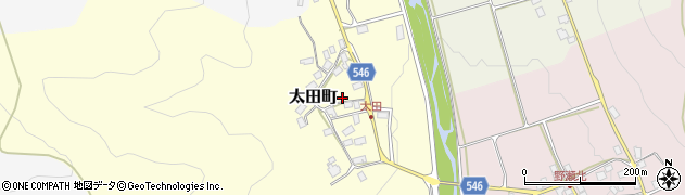 滋賀県長浜市太田町117周辺の地図