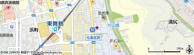 イン・ザ・ルーム舞鶴店周辺の地図