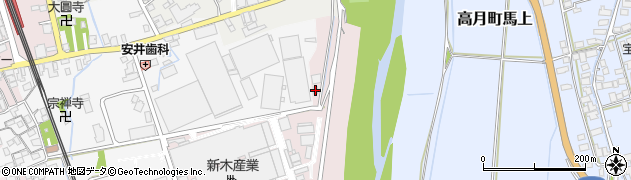 滋賀県長浜市高月町高月2252周辺の地図