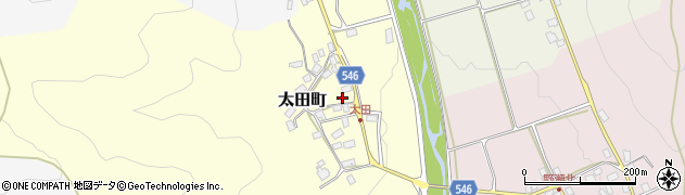 滋賀県長浜市太田町109周辺の地図