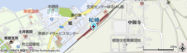 鳥取県東伯郡湯梨浜町周辺の地図