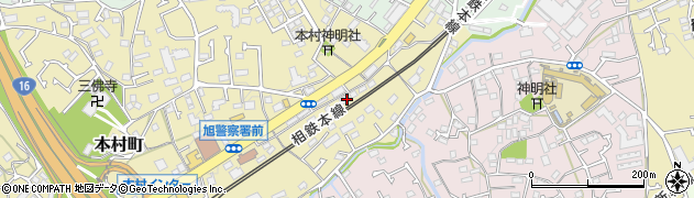 神奈川県横浜市旭区本村町35-2周辺の地図
