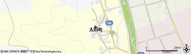 滋賀県長浜市太田町208周辺の地図