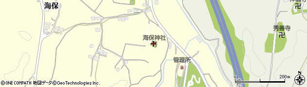 千葉県市原市海保879周辺の地図
