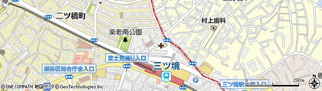 神奈川県横浜市瀬谷区三ツ境2周辺の地図
