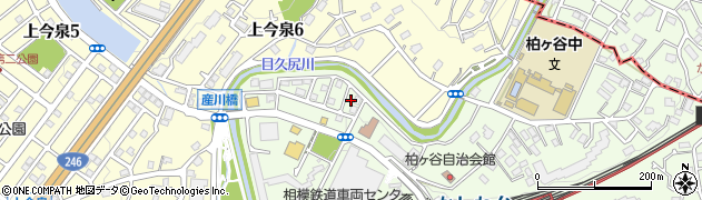 神奈川県海老名市柏ケ谷712周辺の地図