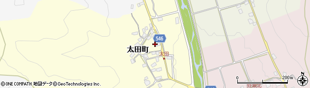 滋賀県長浜市太田町113周辺の地図