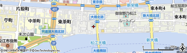 島根県松江市末次本町31周辺の地図