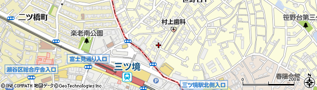 すし上等　横浜三ツ境店周辺の地図