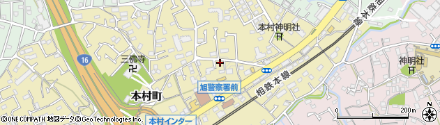 神奈川県横浜市旭区本村町42周辺の地図