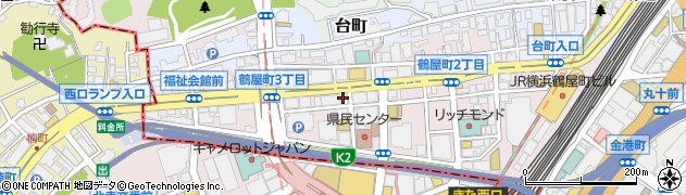 びう横浜福祉サービス周辺の地図