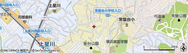 神奈川県横浜市保土ケ谷区釜台町周辺の地図